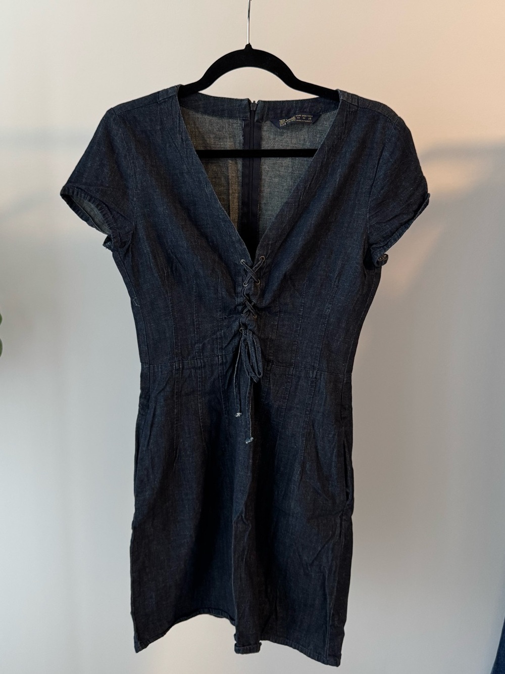 Denim Short Sleeve Women’s Dress